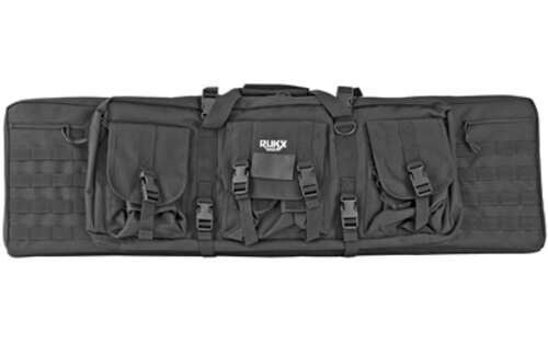 Soft Gun Cases American Tactical Tactical Double Rifle Bag ATI TACTICAL 42" DOUBLE RIFLE BAG BL